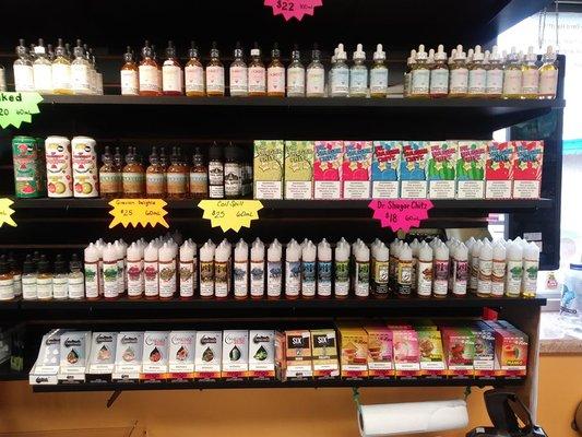 Premium e liquids at great prices