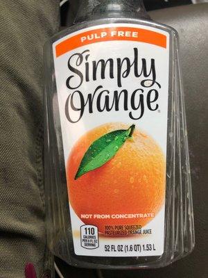 The juice I buy in this store