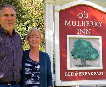 Lana & Glen, owners, welcome you to Old Mulberry Inn & Cottages