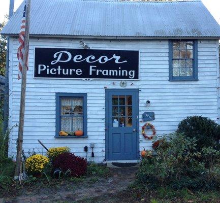 Our unique frame shop!  Stop in with your next framing project.