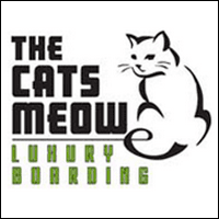 The Cats Meow Boarding Logo