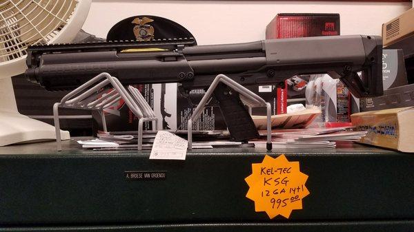 KelTec KSG, 14+1 capacity, 12 ga.  For only $995!