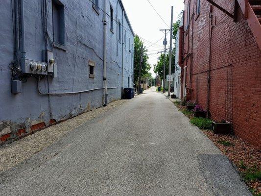 Alley in Downtown Perrysburg