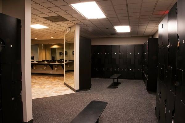 Full Locker Rooms + Showers