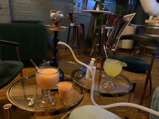 Hookah and Drinks