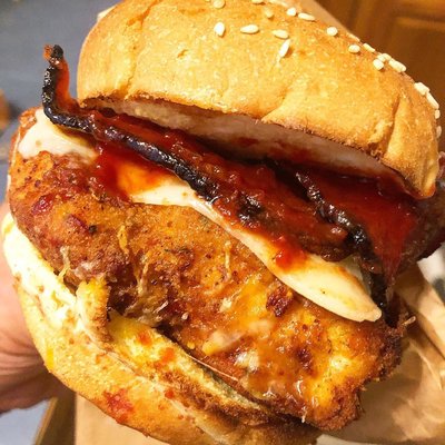 Cherry Chicken Sandwich