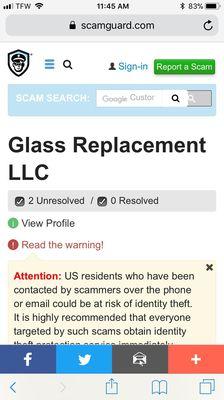 Glass Replacements