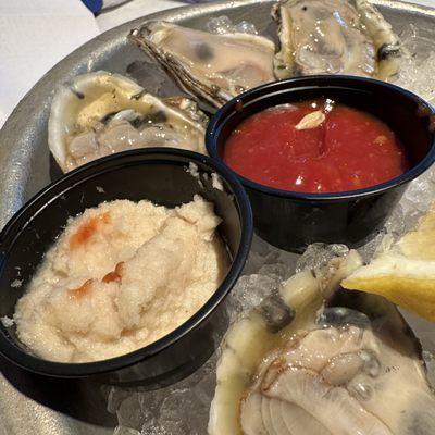 Sweet, succulent oysters!