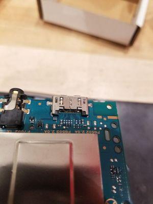 Charge port repair