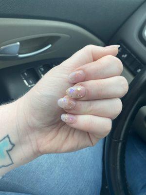 Holographic nails by Channel