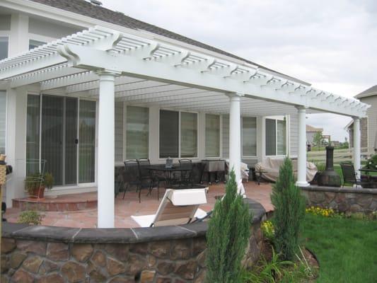 Patio Paver and Pergola by Grand View Deck and Patio - Deck Builder Denver CO