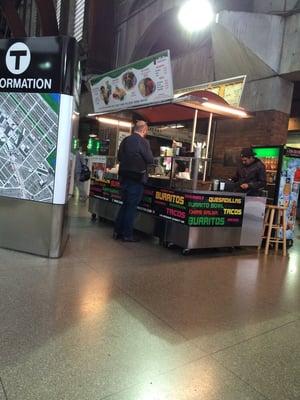 A little place in the back bay station