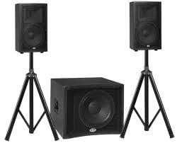 24 Hour Party PA Speaker Rental