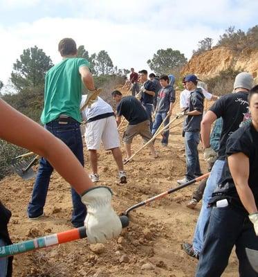 San Diego, CA ESF volunteers