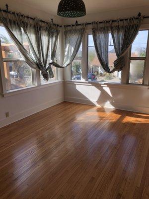 Newly done floors by Dave Wilson