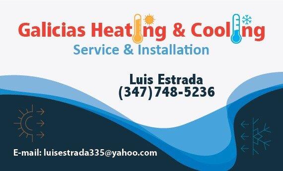 Galicias Heating And Cooling Service & Installation