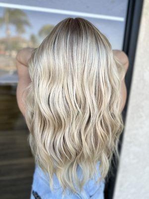 Hi! I'm a stylist here at Dirty Blondes! Come get your hair done!