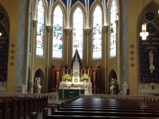 View of the sanctuary after remodel