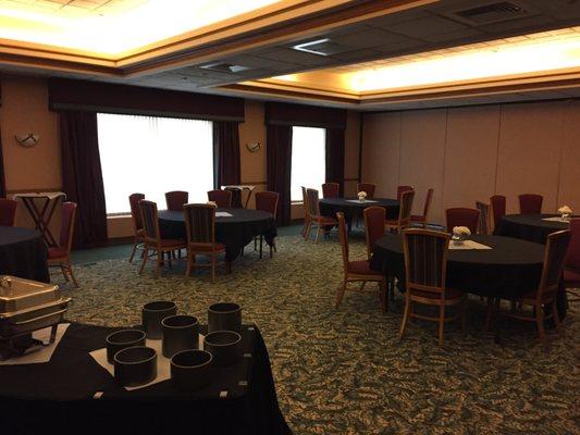 Ridgeway Country Club banquet hall and special events area