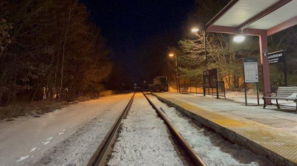 Tracks of Hackettstown Station