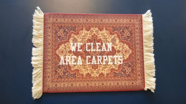 Bring in your area carpets. We will have them looking like new!