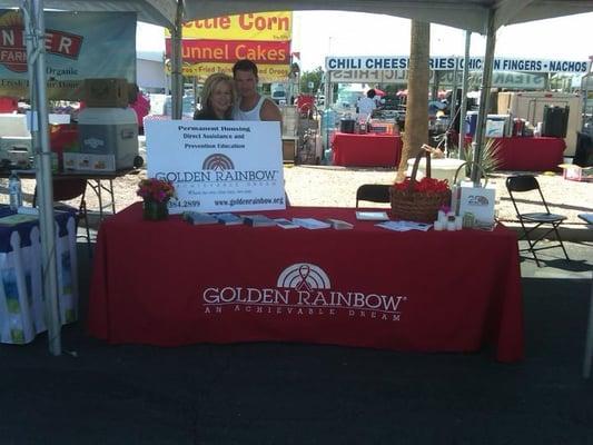 Taken during the Las Vegas PRIDE FESTIVAL! Please LIKE them on http://www.facebook.com/GoldenRainbowLV