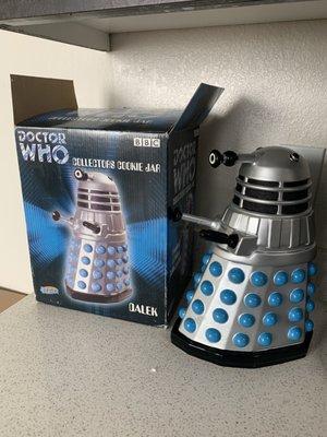 Dr. Who darlek cookie jar