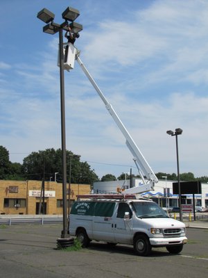 Bucket Truck Service. High, low or in the ground, we have the equipment to get to your problem.