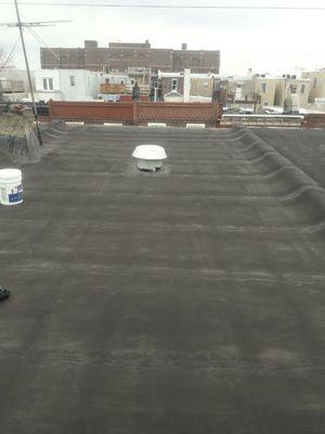 Roof top coating