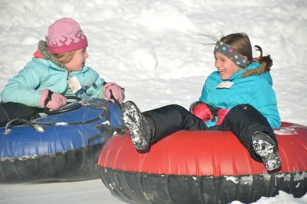 For those who do not ski, we offer tubing on the weekends.