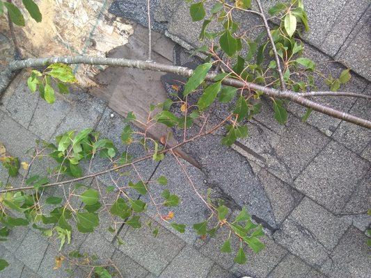 Before and After Roof Repair in Dayton, OH