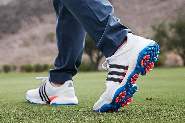 New Adidas Tour 360 Shoes worn Dustin Johnson