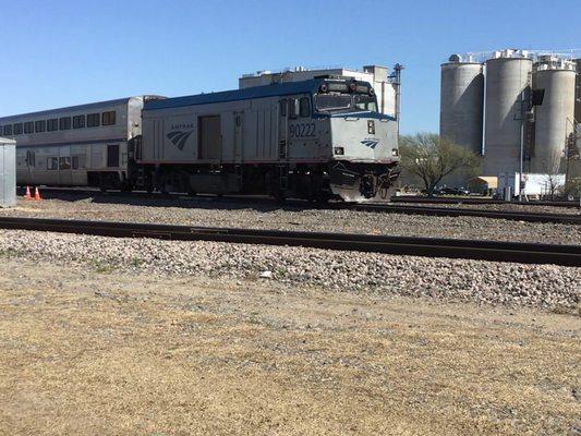 Amtrak caught at saginaw