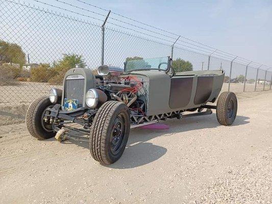 Our fully custom 1923 Willys-Overland.