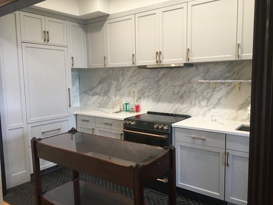 Kitchen & Two Bathrooms Renovation, Beacon St. Boston