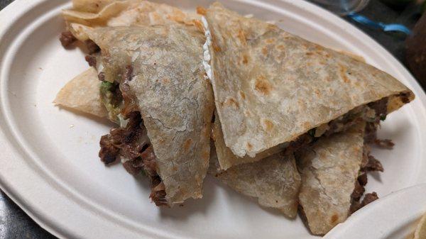 Asada quesadilla