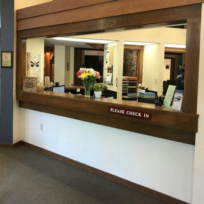 Front desk