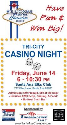 Tri City Casino Night