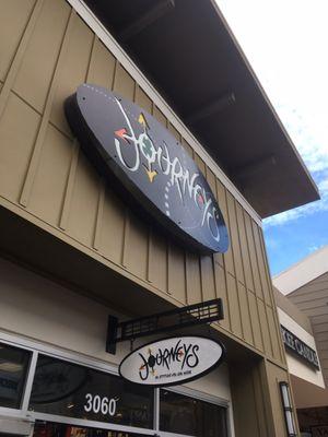 Journey's Store Front, San Francisco Premium Outlets, Livermore, CA.