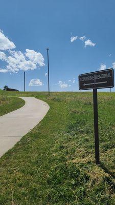 The Columbine Memorial is in this park  06-26-2023