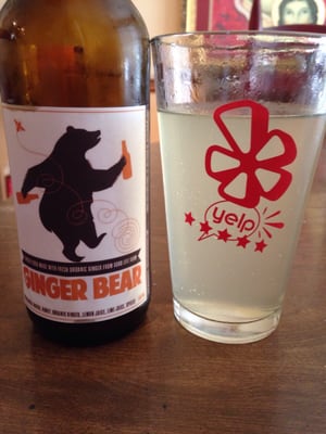 Hot fire ginger beer. Wowza!