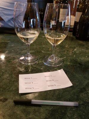 Blind tasting for Argentina VS. Australia (Australia is kicking butt!)