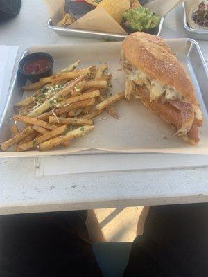 Cubano With Truffle Fries