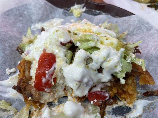 Sopes con pastor