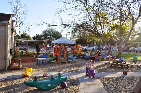 Claremont Presbyterian Children's Center Toddler play yard