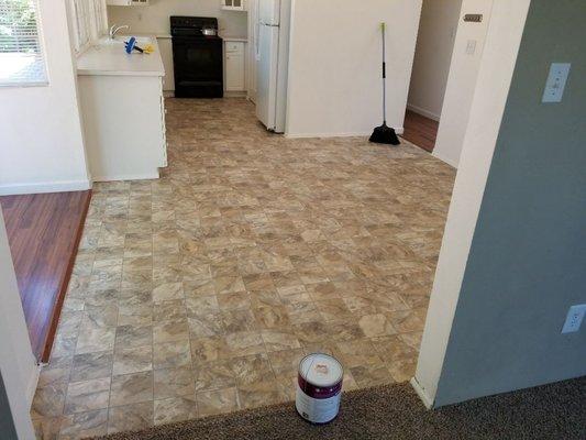 Vinyl flooring