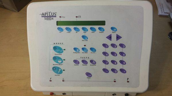 This is the electrolysis machine that is used.