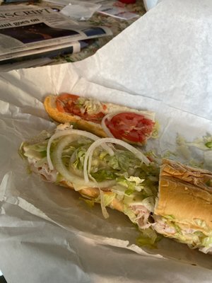 turkey sub