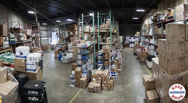 In addition to our hardware store, we have a warehouse based in Secaucus, NJ. Your orders are prepared  and delivered from here.