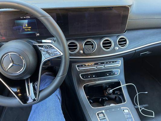 Cockpit of my newest 2023 E350